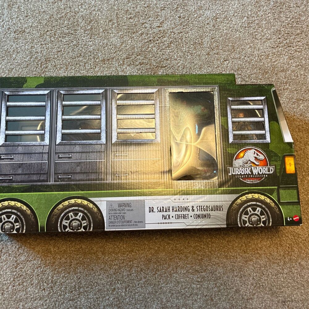 Jurassic Park World Legacy Collection New Sarah Harding Stegosaurus Figure Pack